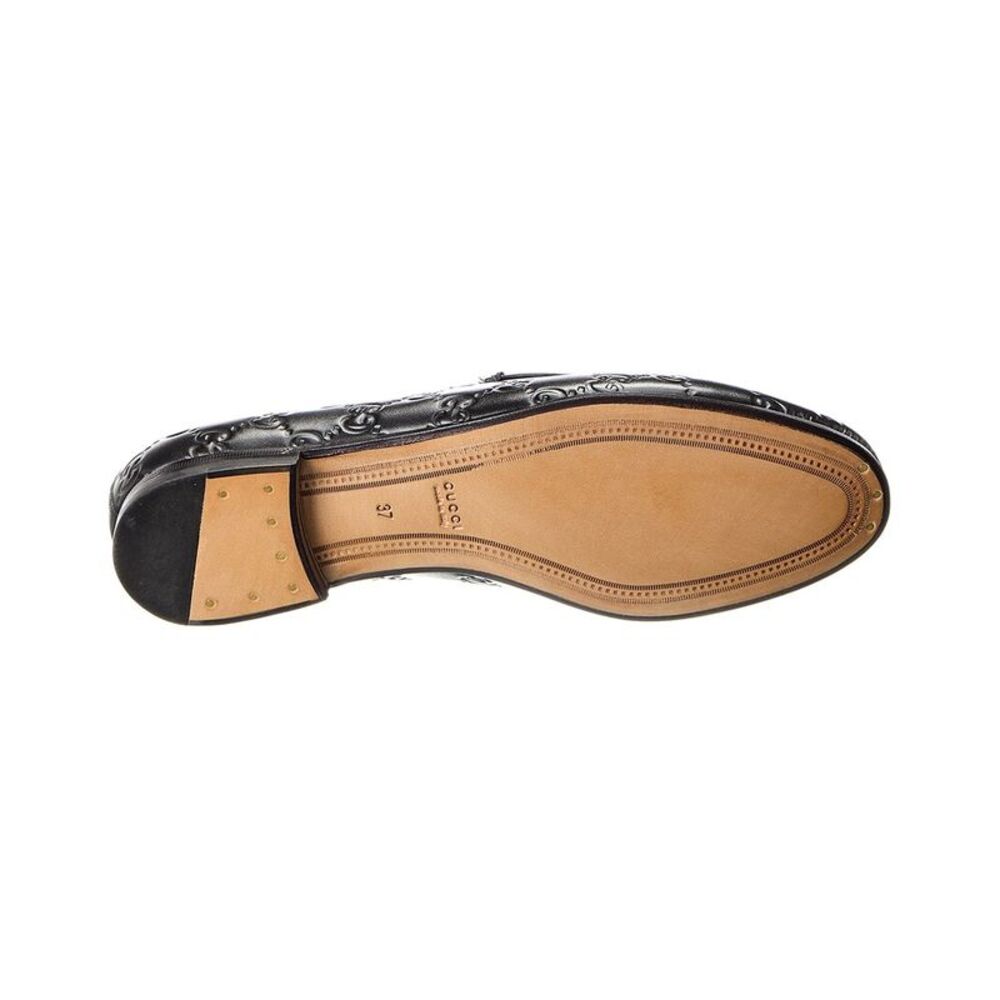 Gucci Jordaan Leather Loafer, Black - Picture 4 of 5